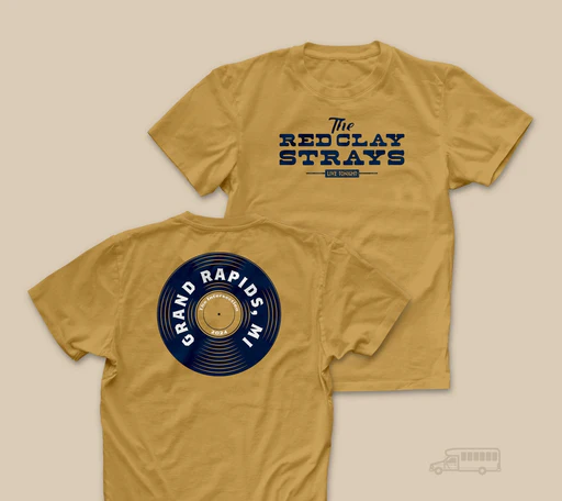 Red Clay Strays | Vintage | Michigan | 24' | T-shirt