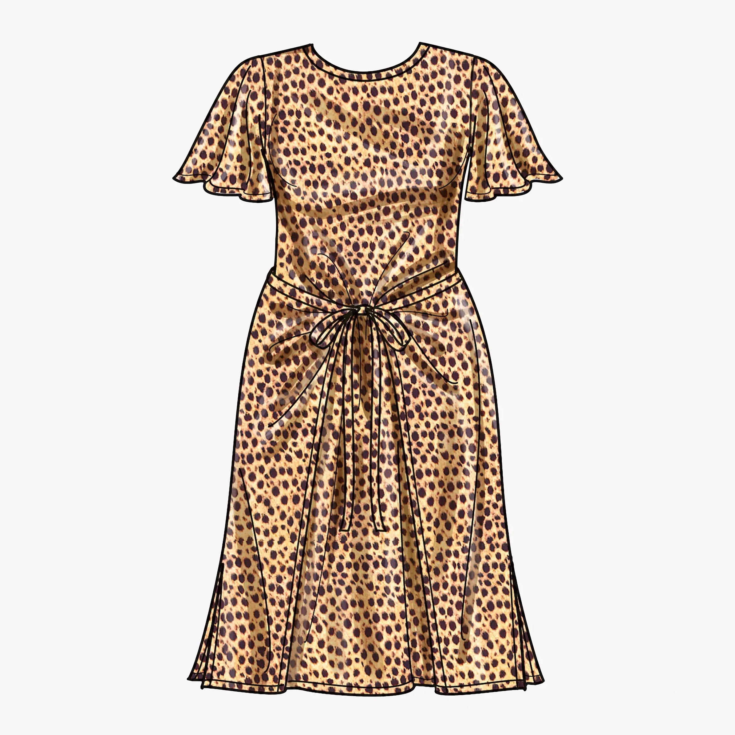 Simplicity Misses' Wrap Dresses Sewing Pattern, S9948, W3