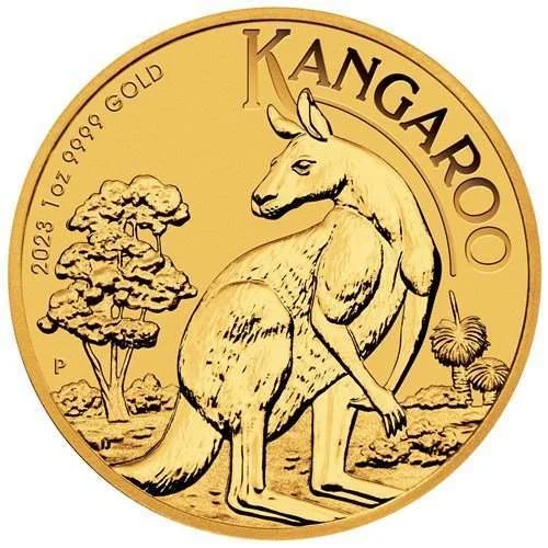 2023 1 Oz Gold Australian Kangaroo