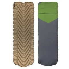 Klymit Static V Lightweight Sleeping Pad Set Options - V Sheet, Pillow X, Or Air Pump & Patch Kit