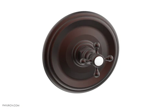 Hex Traditional 1/2" Mini Thermostatic Shower Trim 4-097 - Weathered Copper