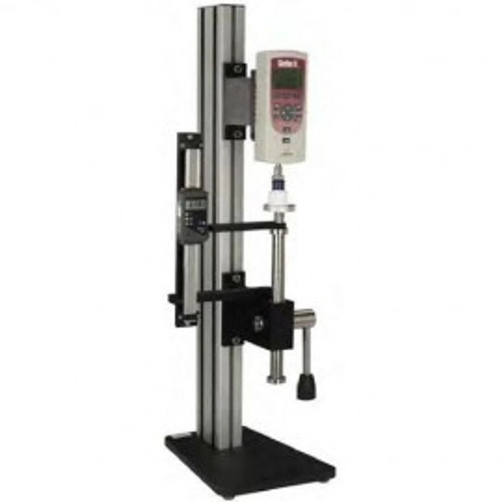 Chatillon Mt500he2h1 Mechanical Test Stand, 500 Lbf, Handwheel, 1000mm, Dfis, Dpph Series, Horizontal Bench Mounting, With Digital Travel Indicator