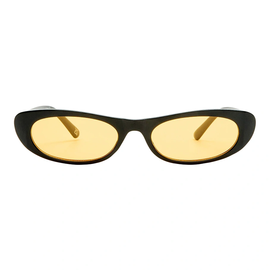 Aire Avior Sunglasses In Black & Amber Tint
