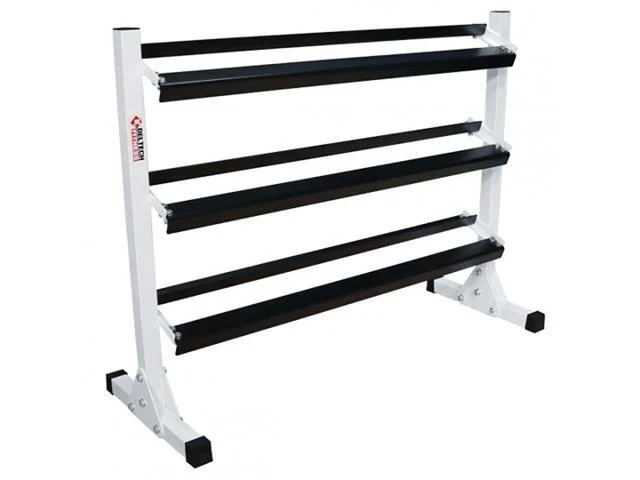 Deltech Fitness 55" Three-tier Dumbbell Rack (df516)