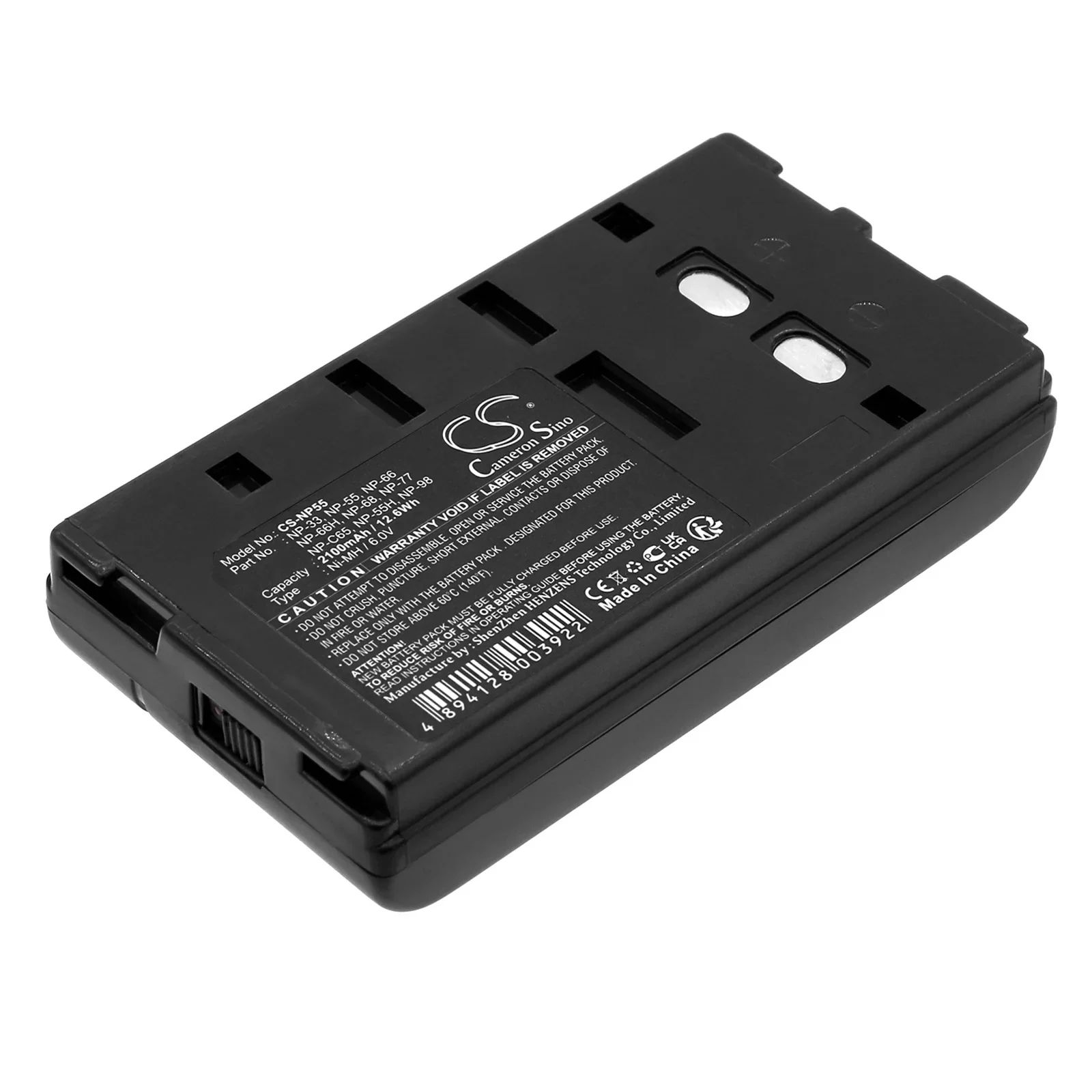 Battery For Panasonic Pv-s362, Pv-s372, Pv-s62, Pv-s63, Pv-s630, Pv-s64, Vm-s39, Vw-vbs1, Vw-vbs2e,