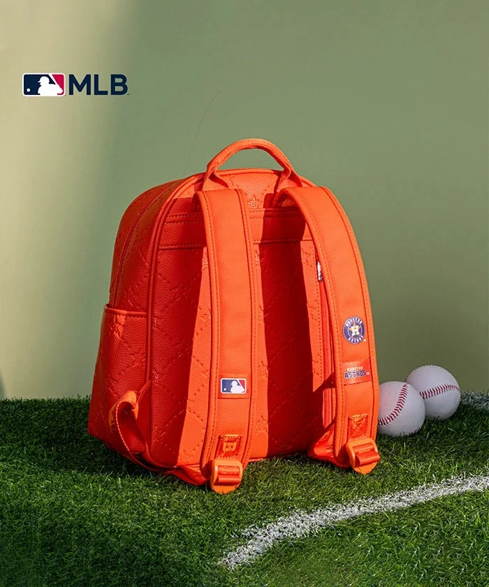 Mlb Houston Astros Sports Baseball Backpack - Black/backpack