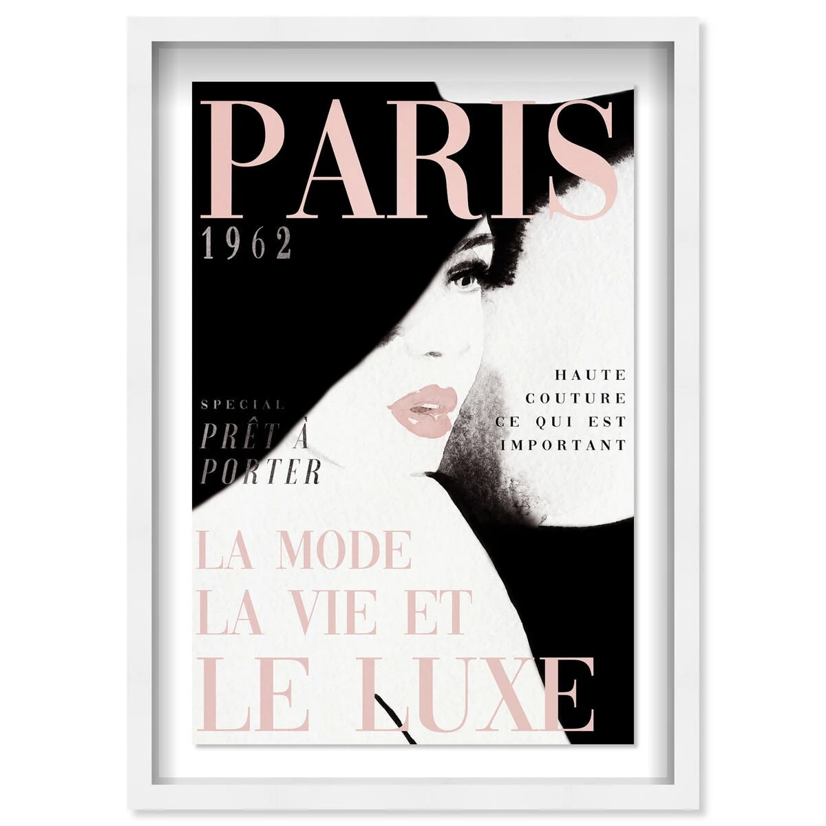 Cover Paris In Blush - 36x54/sbw/diamond Dust
