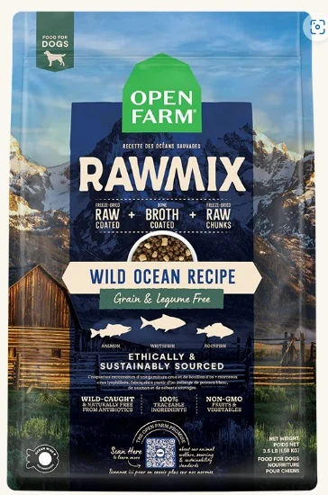 Rawmix Wild Ocean Grain-free Recipe For Dogs | Open Farm - 20#