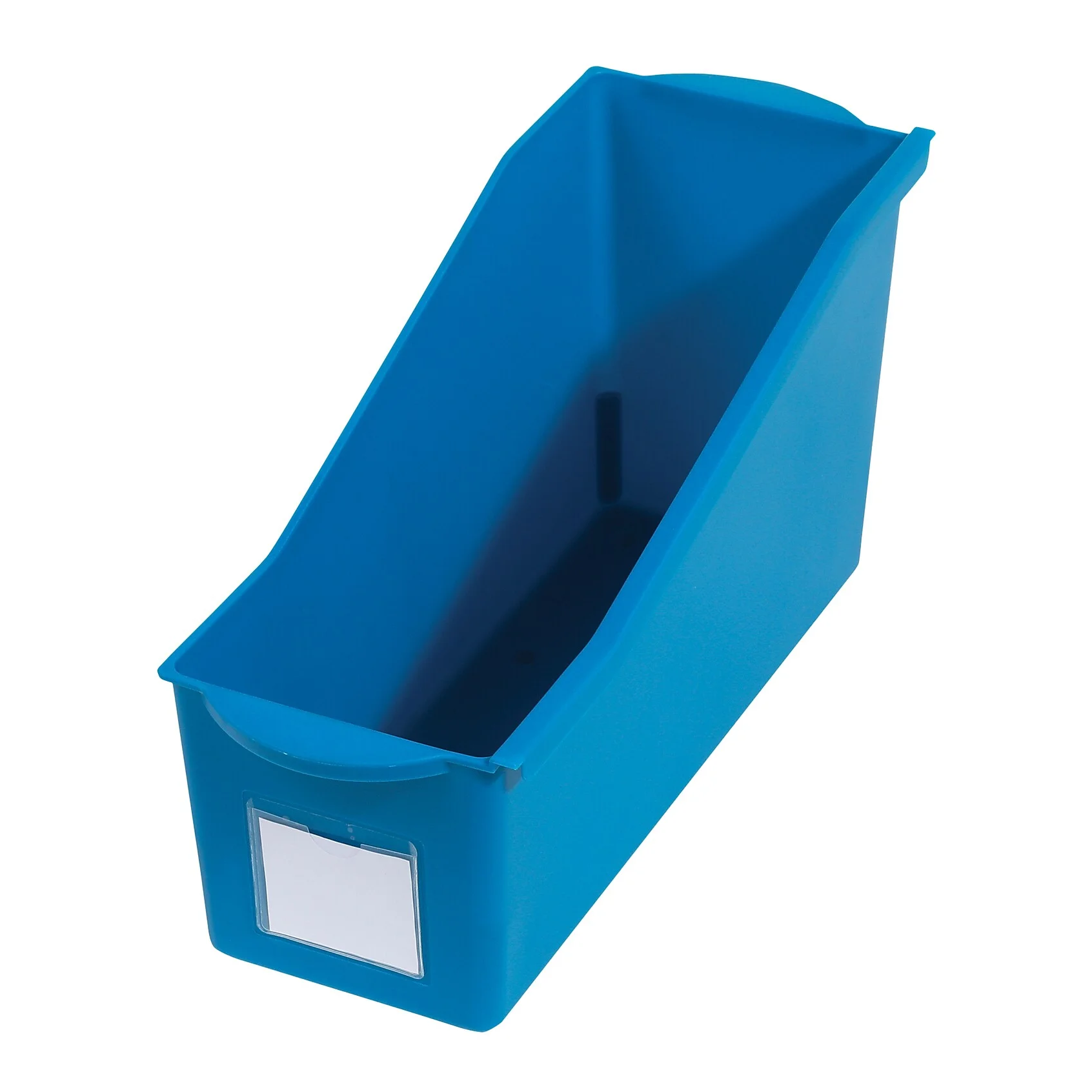 Deflect-o Polypropylene Book Bin, 7.35" X 5.34" X 14.2", Blue (39508blu)