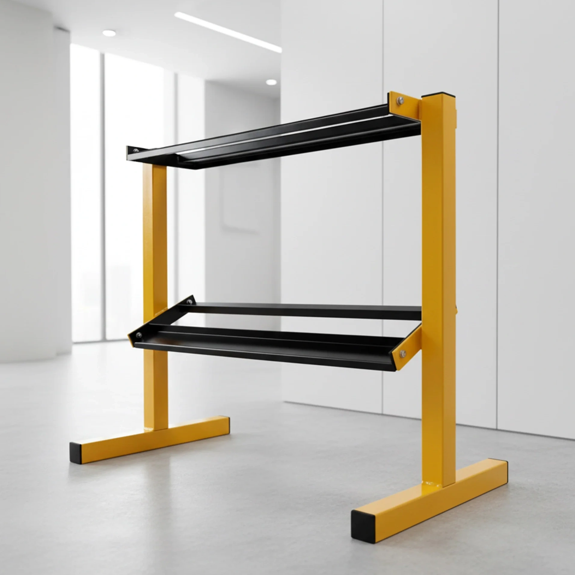 2 Tier Dumbbell Rack For Dumbbell Weights Storage
