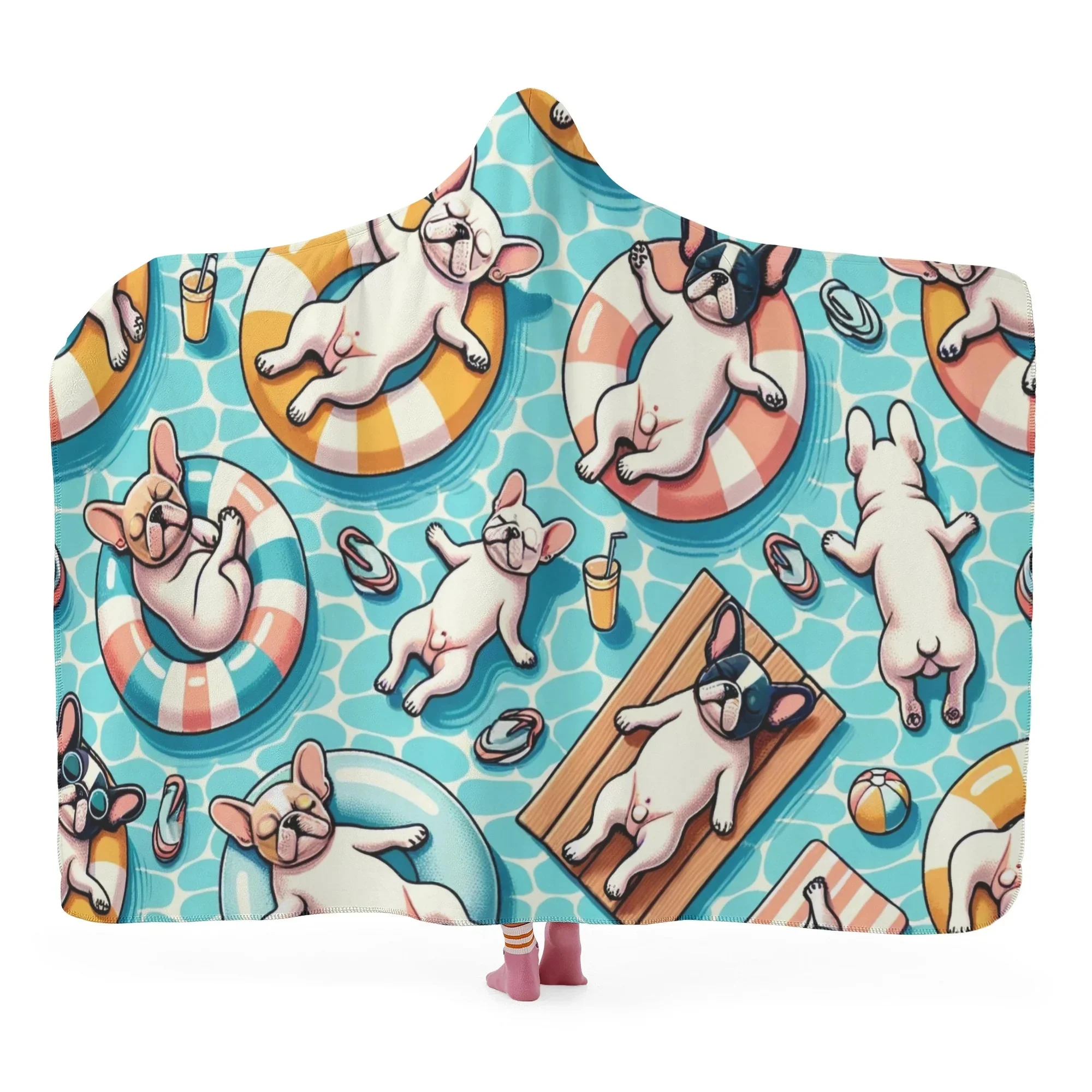 Kobe - Hooded Blanket - S