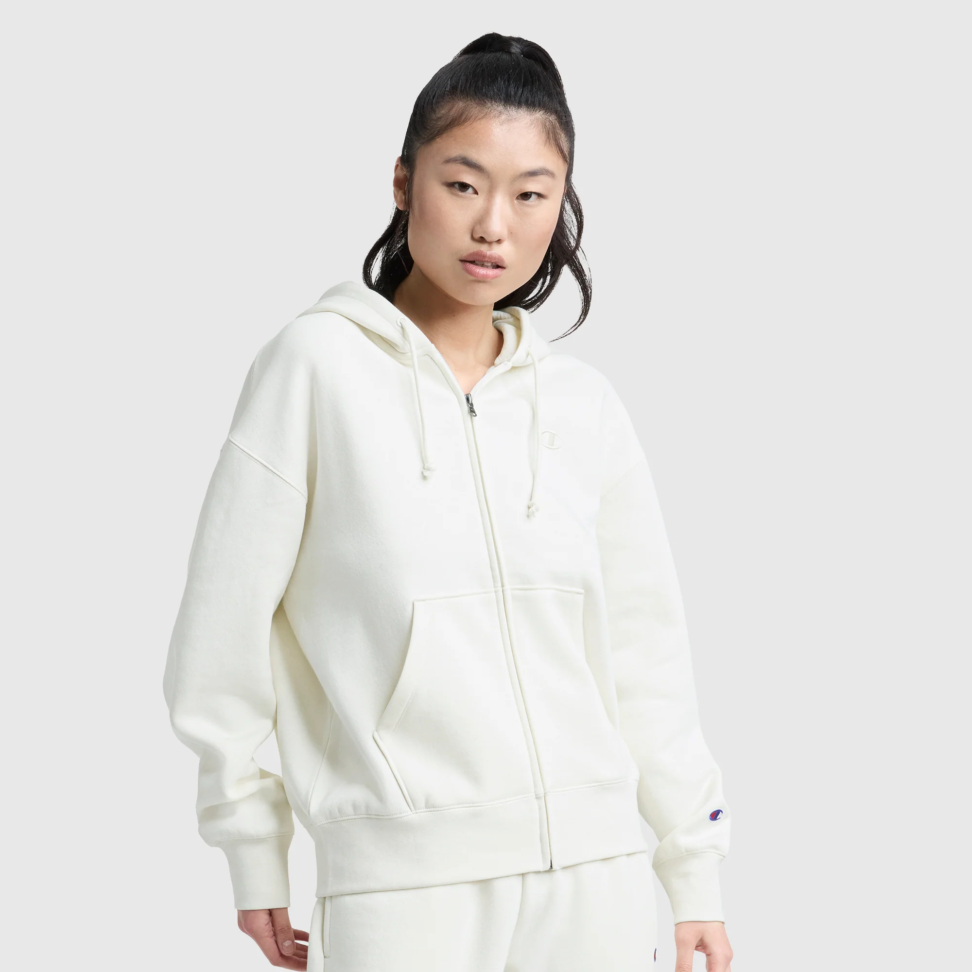 Powerblend Fleece Zip-up Hoodie, C Logo