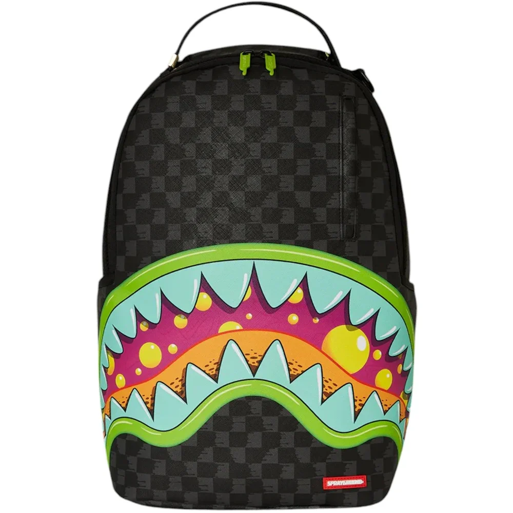 Sprayground Slime Takeover Savage Backpack Multicolor