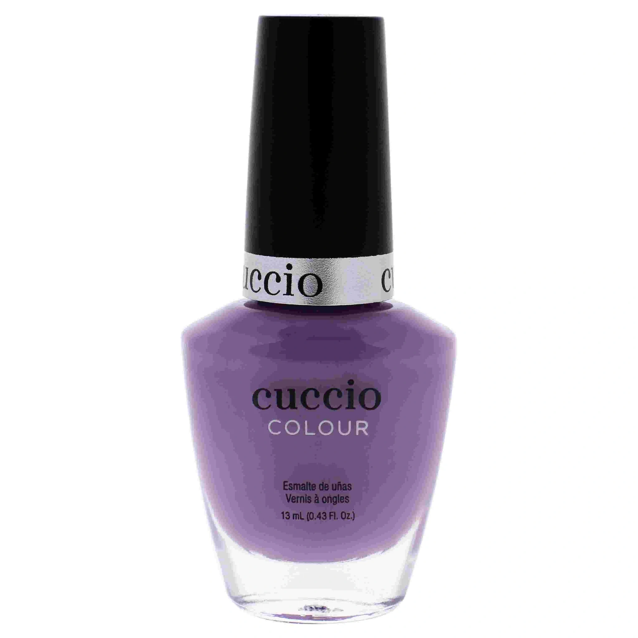 Colour Nail Polish - Peace Love And Purple By Cuccio Colour For Women - 0.43 Oz Nail Polish