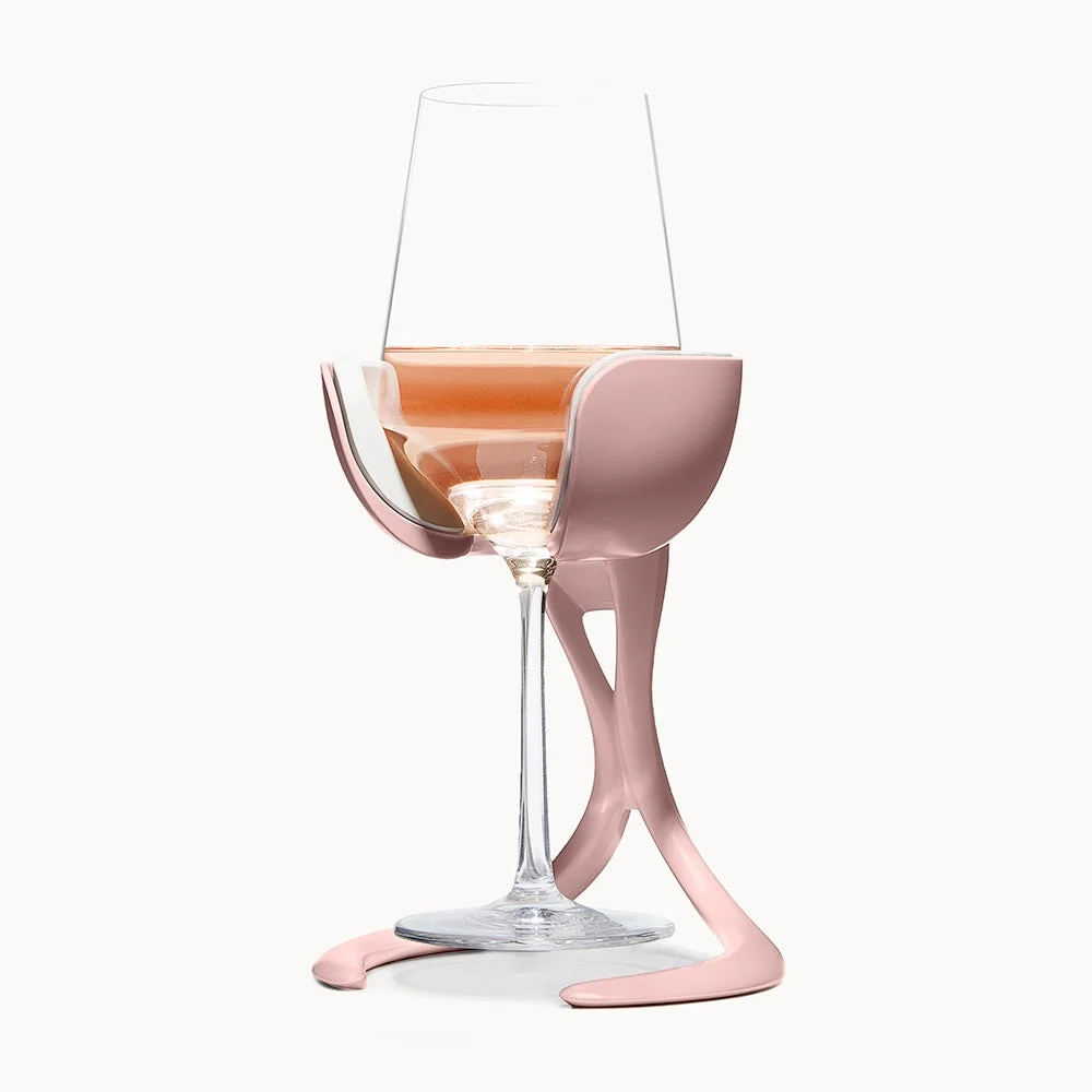 Stemmed Wine Chiller - Rose
