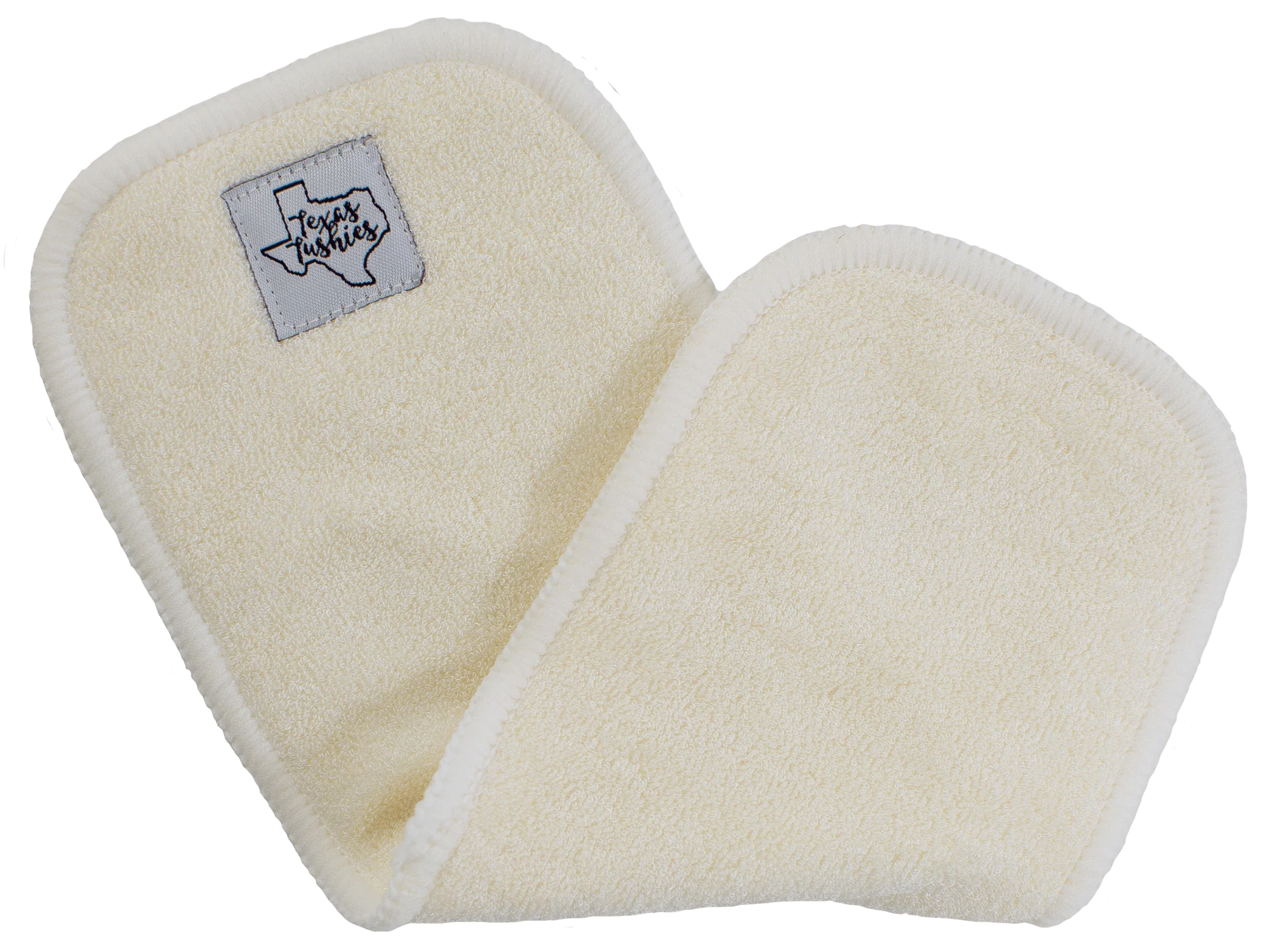 Newborn 3 Layer Bamboo Cloth Diaper Inserts - 10 Pack