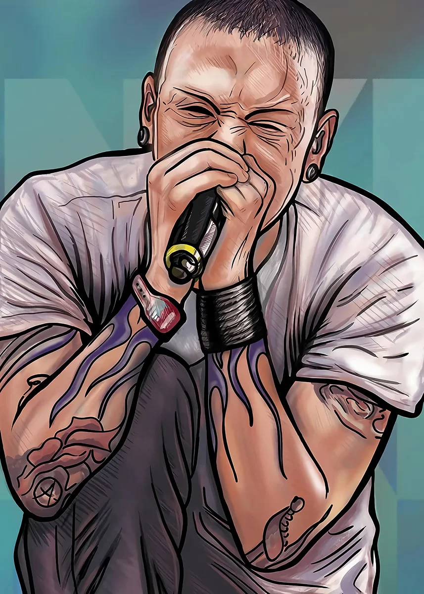 Chester Bennington Linkin Park Illustration