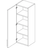 W120942rib-dwr Weatherstrong 42" High Single Door Wall Cabinet With 3 Adjustable Shelves