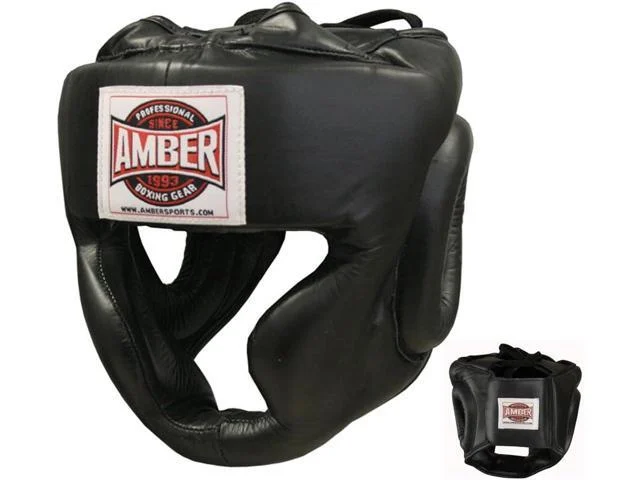 Extreme Full-face Leather Headgear Ultimate Protection
