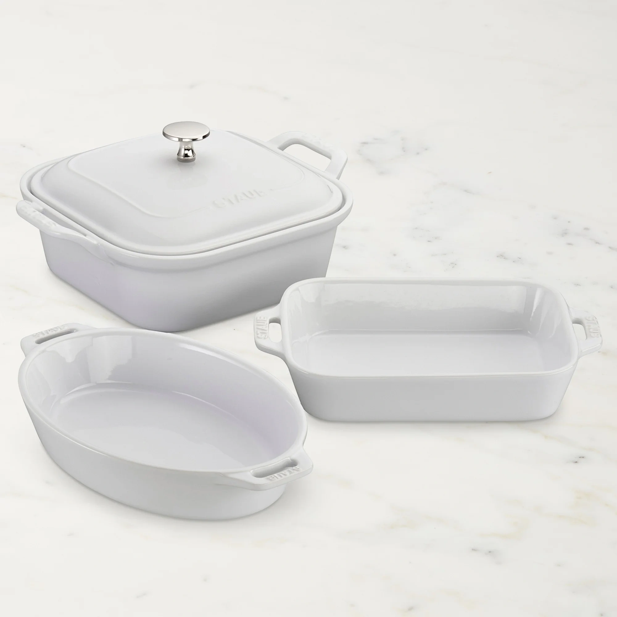 Staub Ceramique Ensemble De Plats À Four 2-pcs