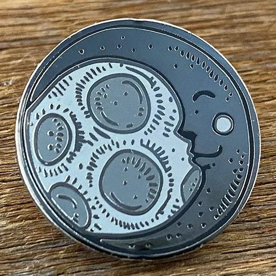 Moon Enamel Pin