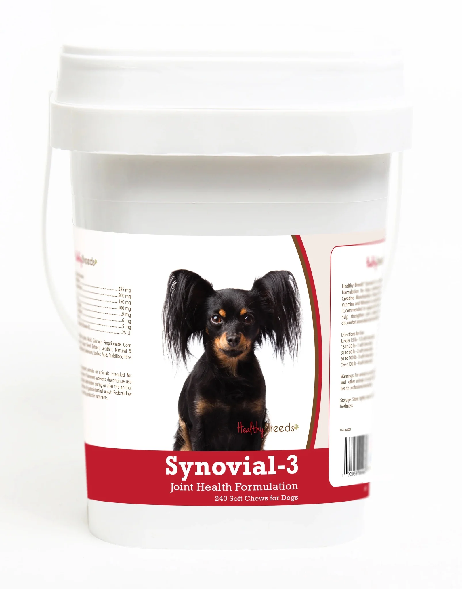 Russian Toy Terrier Synovial-3 Joint Health Formulation Soft Chews 240 Count
