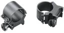 Weaver Mounts 49164 Sure Grip Detachable Rings Matte Black 1 In High