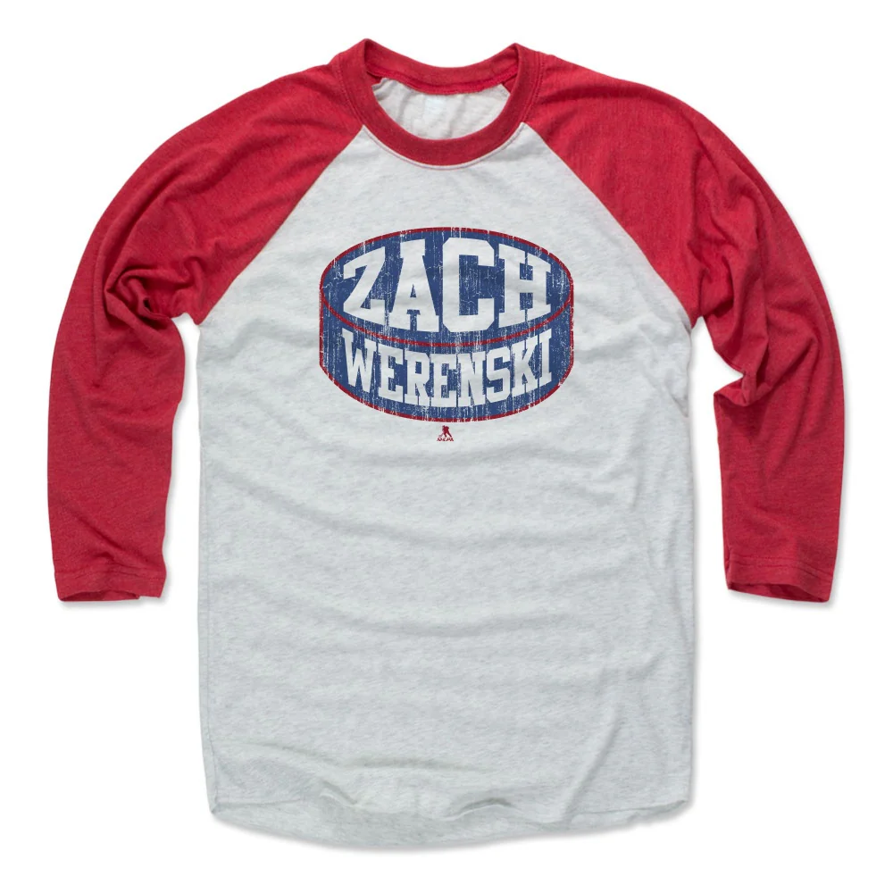 Zach Werenski Puck B - Red / Heather Gray/l