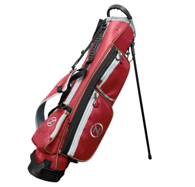 Zero Friction: 5 Pocket Golf Pencil Bag - Red