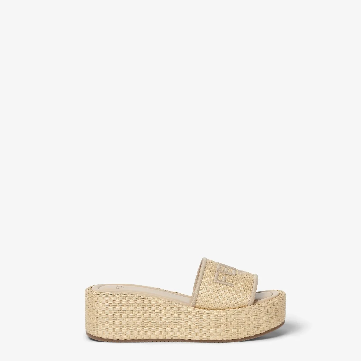 Fendi Slide Tess.rafia Ric.logo