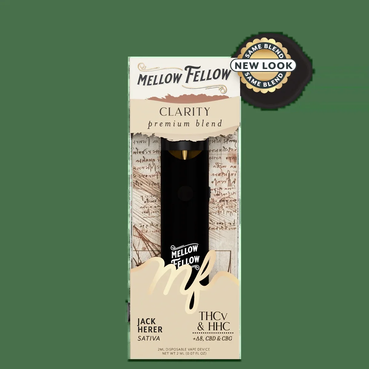 Clarity Blend 2ml Disposable Vape - Jack Herer (sativa)
