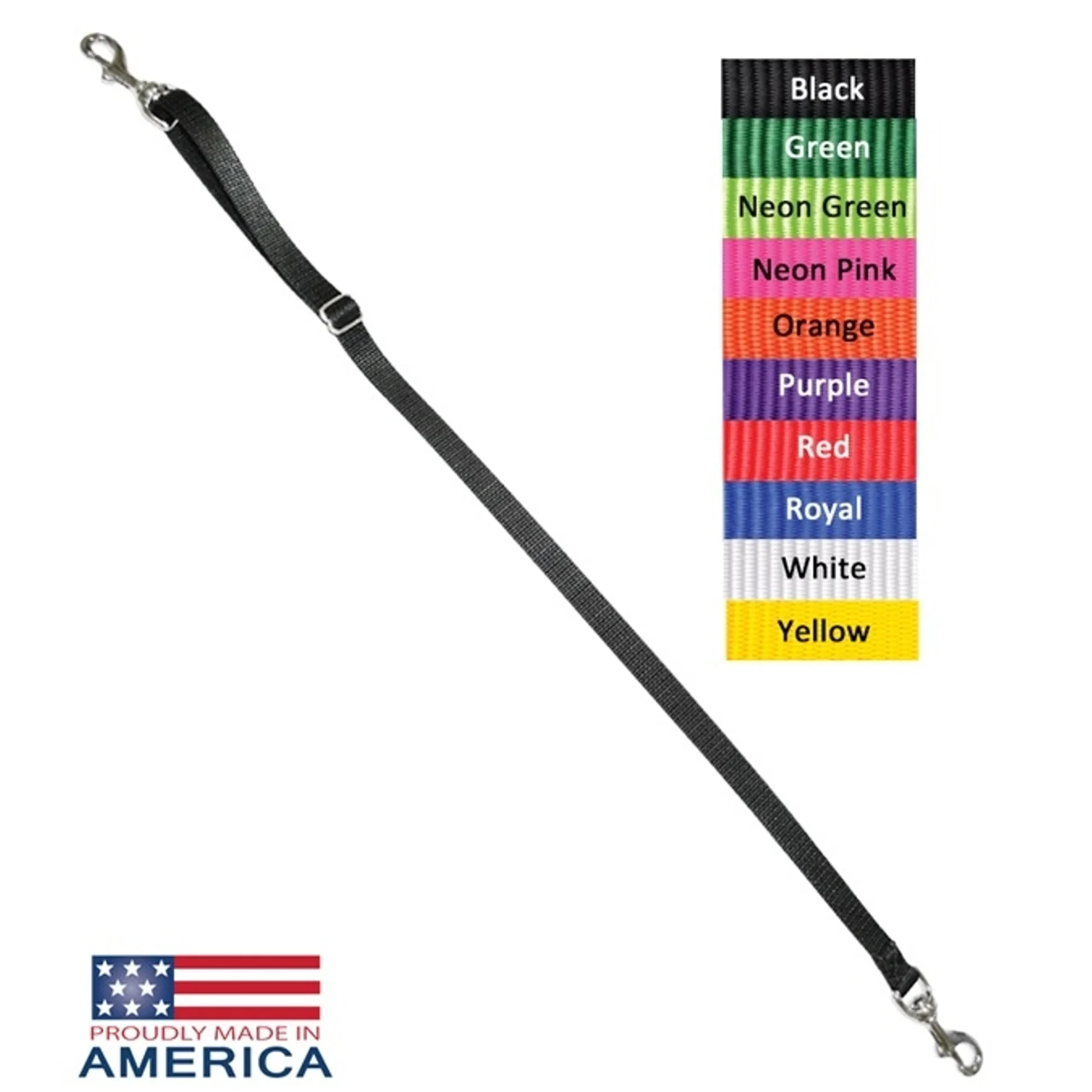 Feather-weight Nylon Tie Down For Buxton Martingale