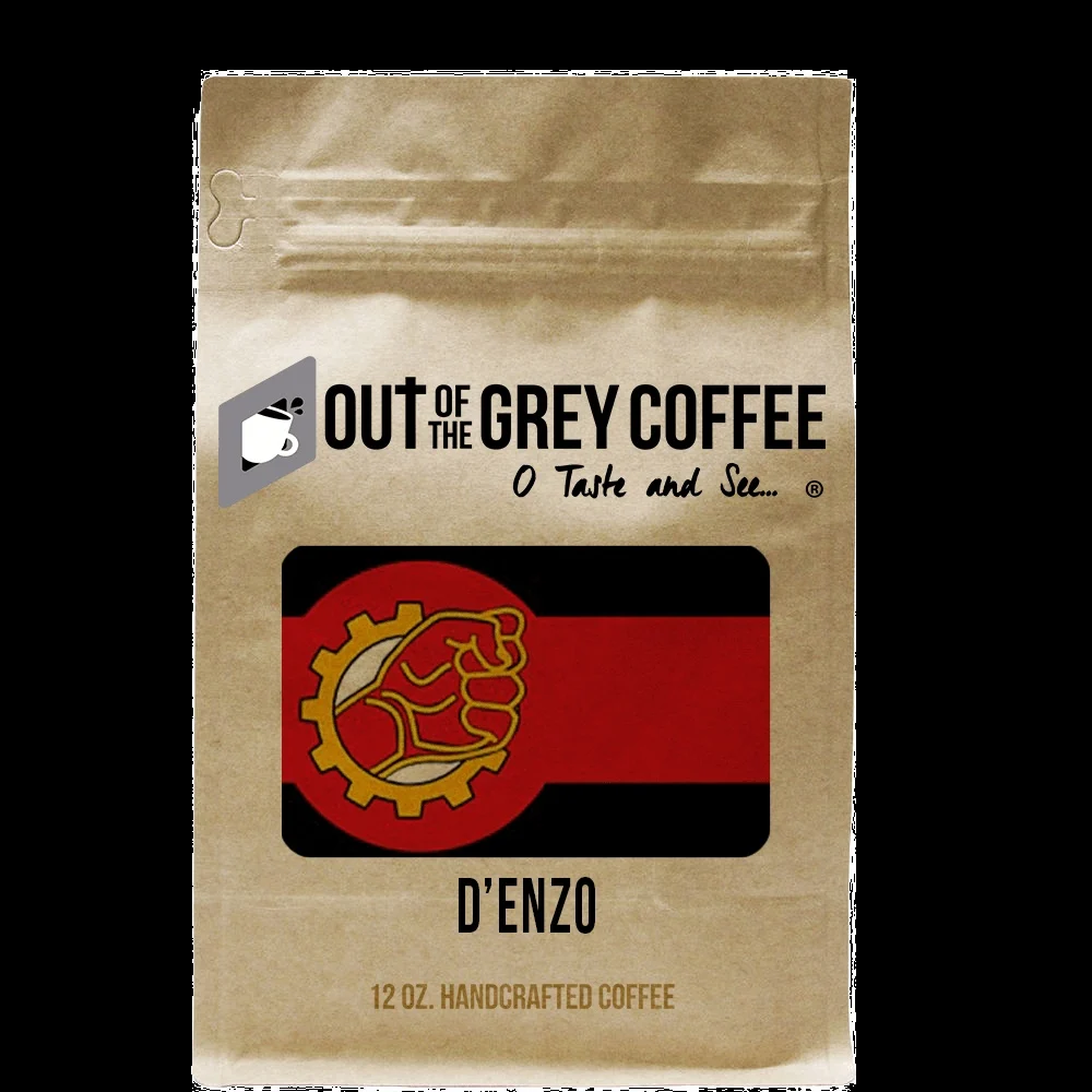 D Enzo Coffee Blend Decaf Coarse French Press