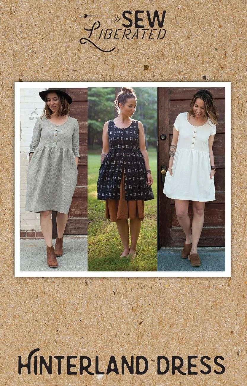 Hinterland Dress Sewing Pattern By Sew Liberated