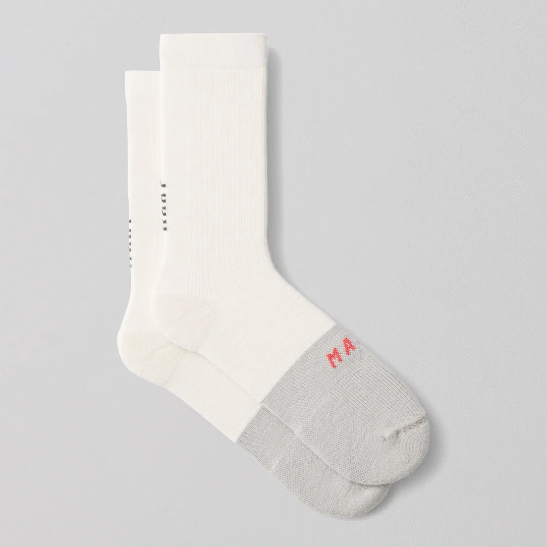 Division Merino Sock - White