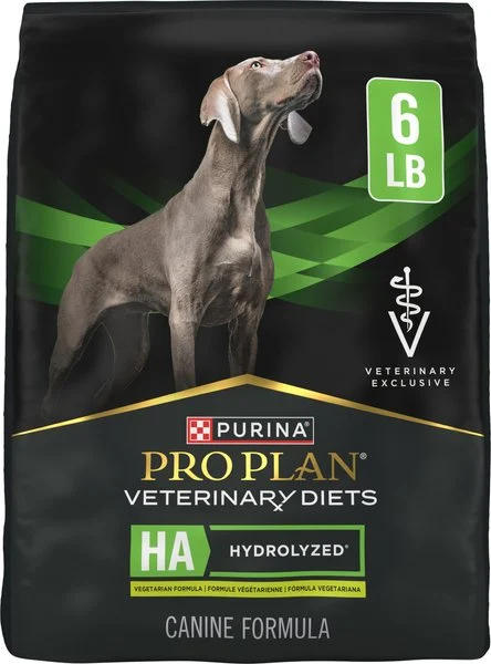 Purina Pro Plan Veterinary Diets Ha Hydrolyzed Vegetarian Dry Dog Food, 6-lb Bag