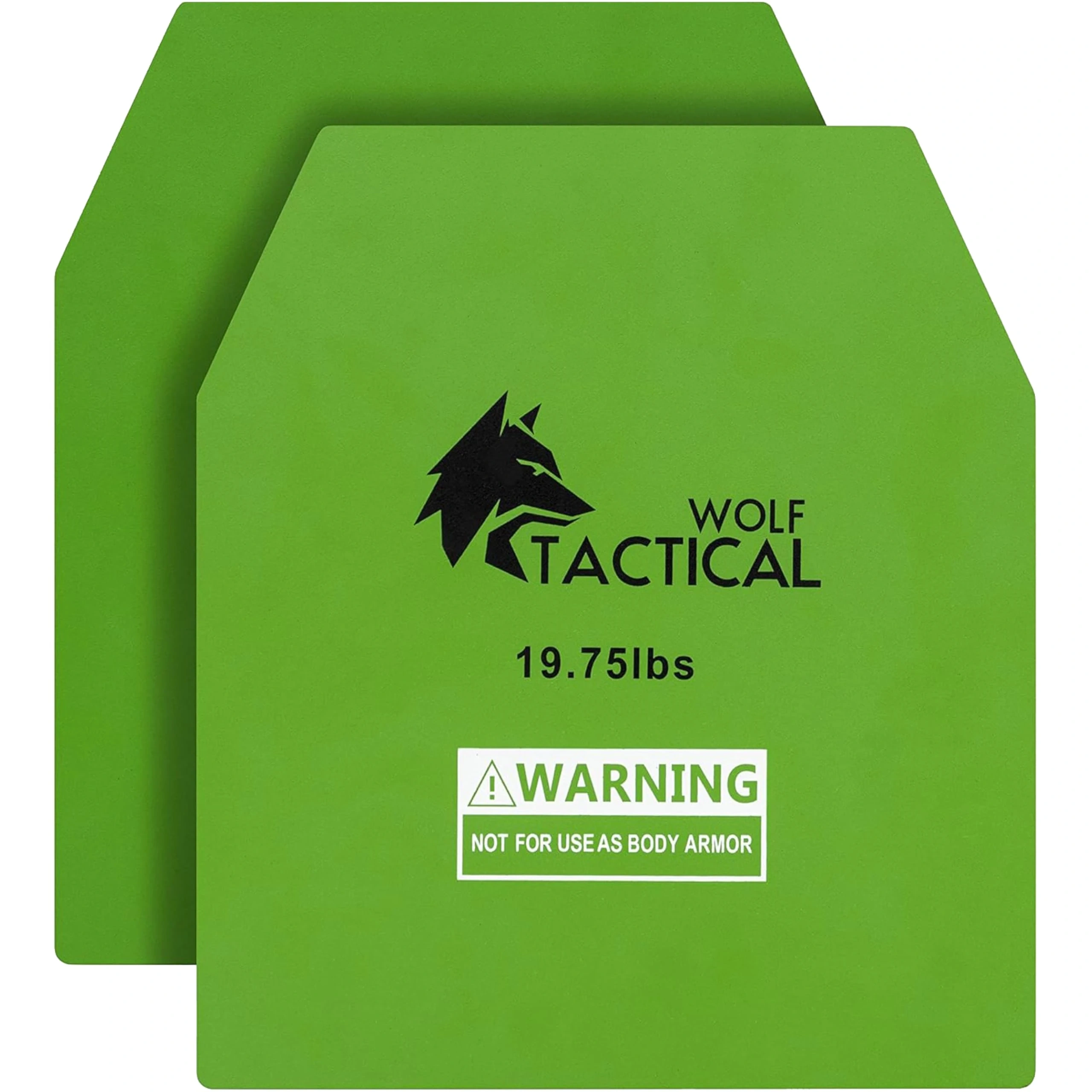 Wolf Tactical Weight Vest Plates - 5.75/8.75/14.5/19.75lb Pairs - Wods, Strength Training, Running, Heavy Workouts