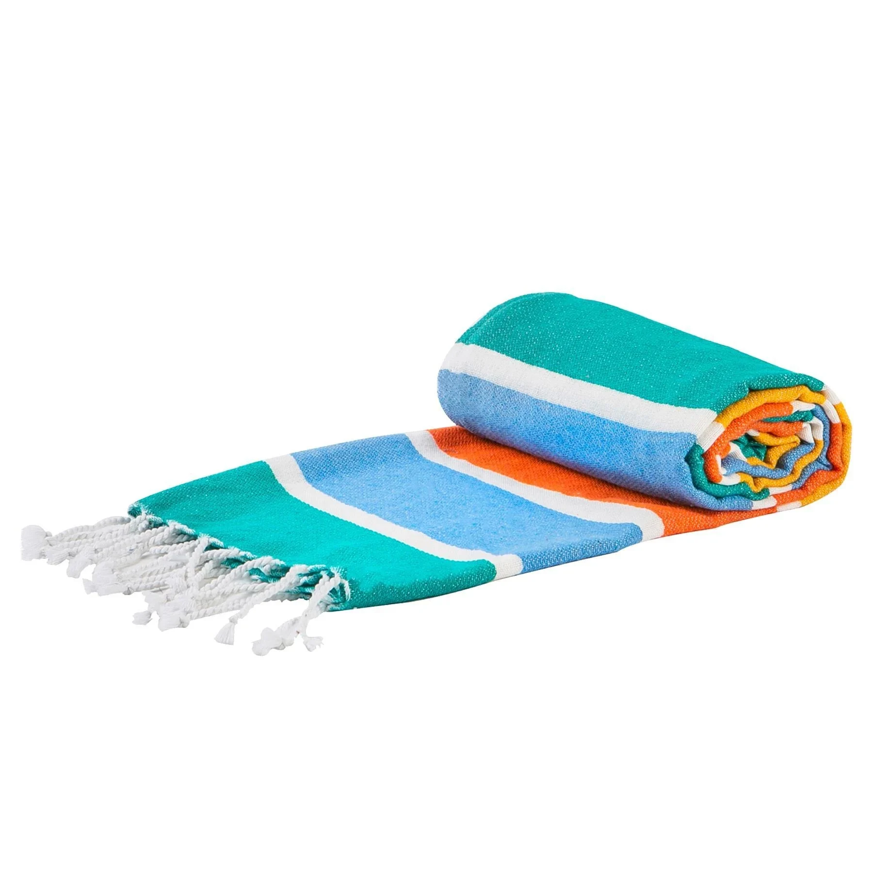170cm X 90cm Turkish Cotton Bath Towel - Multi