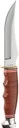 Ka-bar 1233 Skinner 4.38 In Fixed Skinner Plain Polished 5cr15mov Ss Blade, Brown Leather Handle, Includes Sheath, Knife