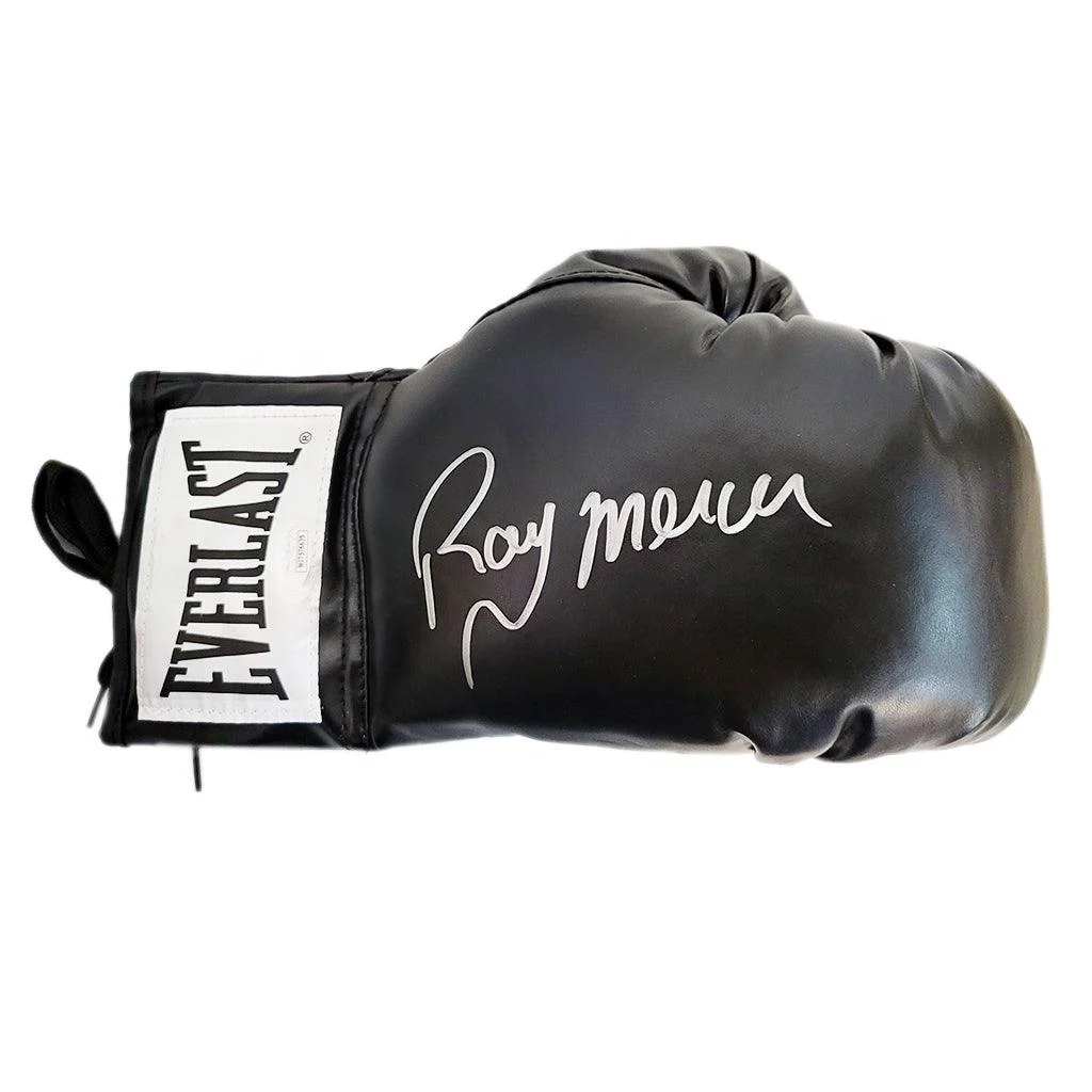 Ray Mercer Autographed Boxing Glove Black (jsa)