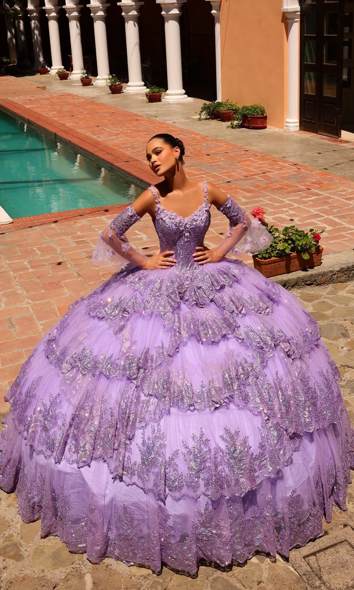 Quinceanera Dress 54300 By Amarra