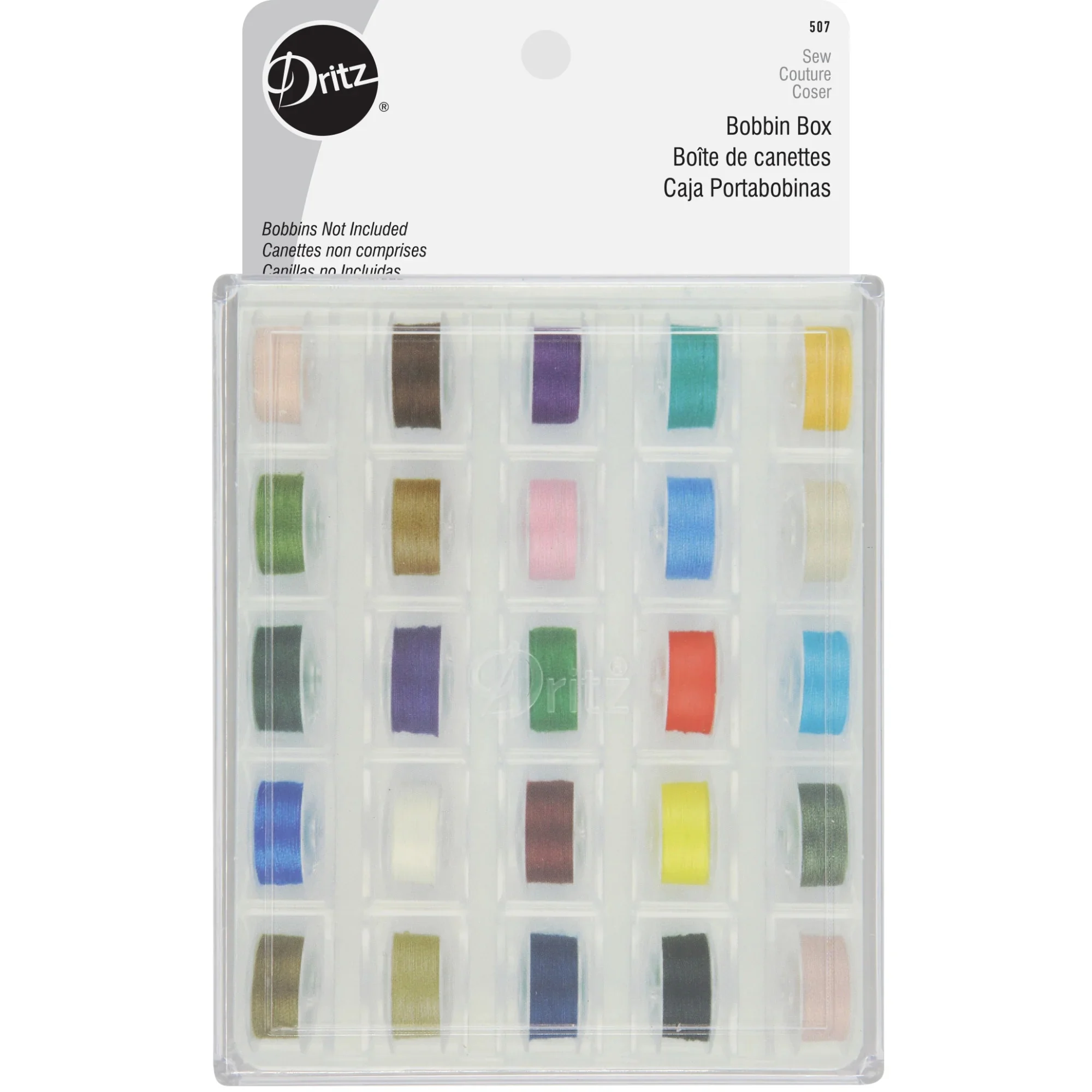 Bobbin Box, Stores 25 Bobbins