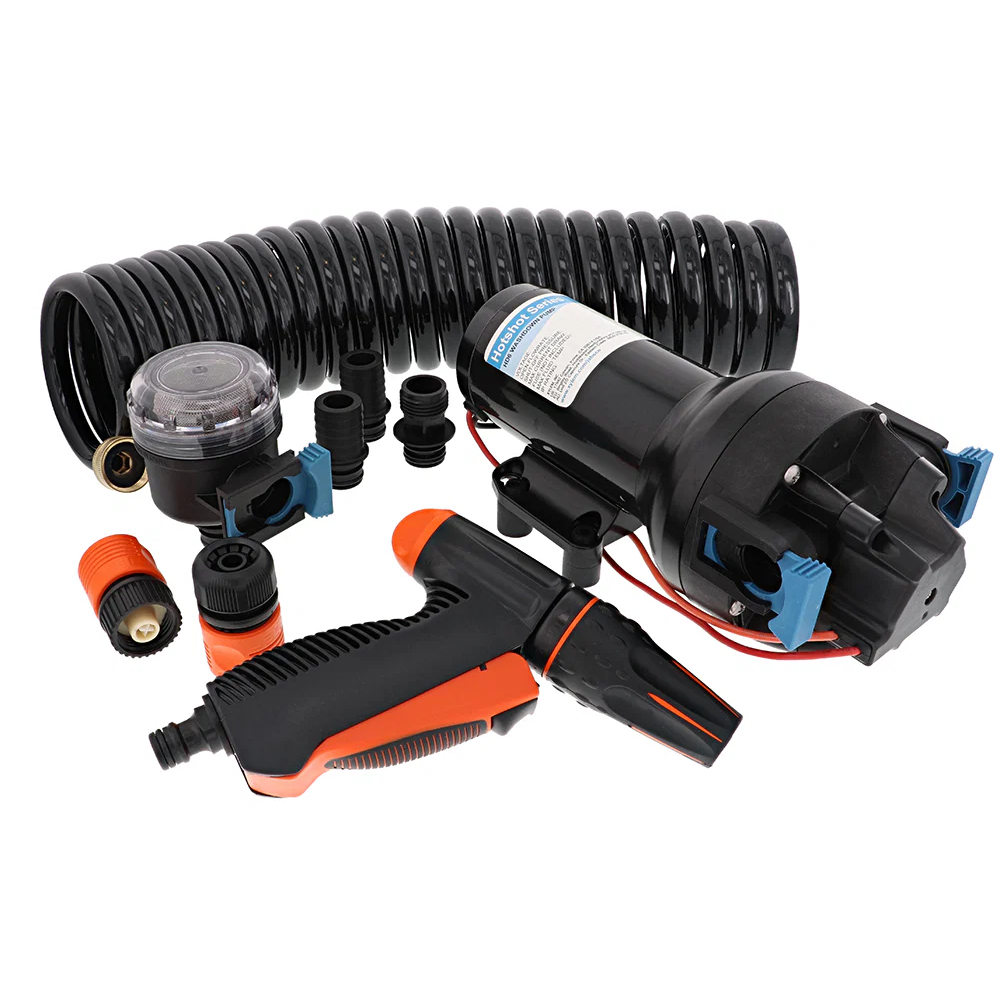 Hotshot Hd6 Heavy Duty Washdown Pump W/ 25' Hosecoil