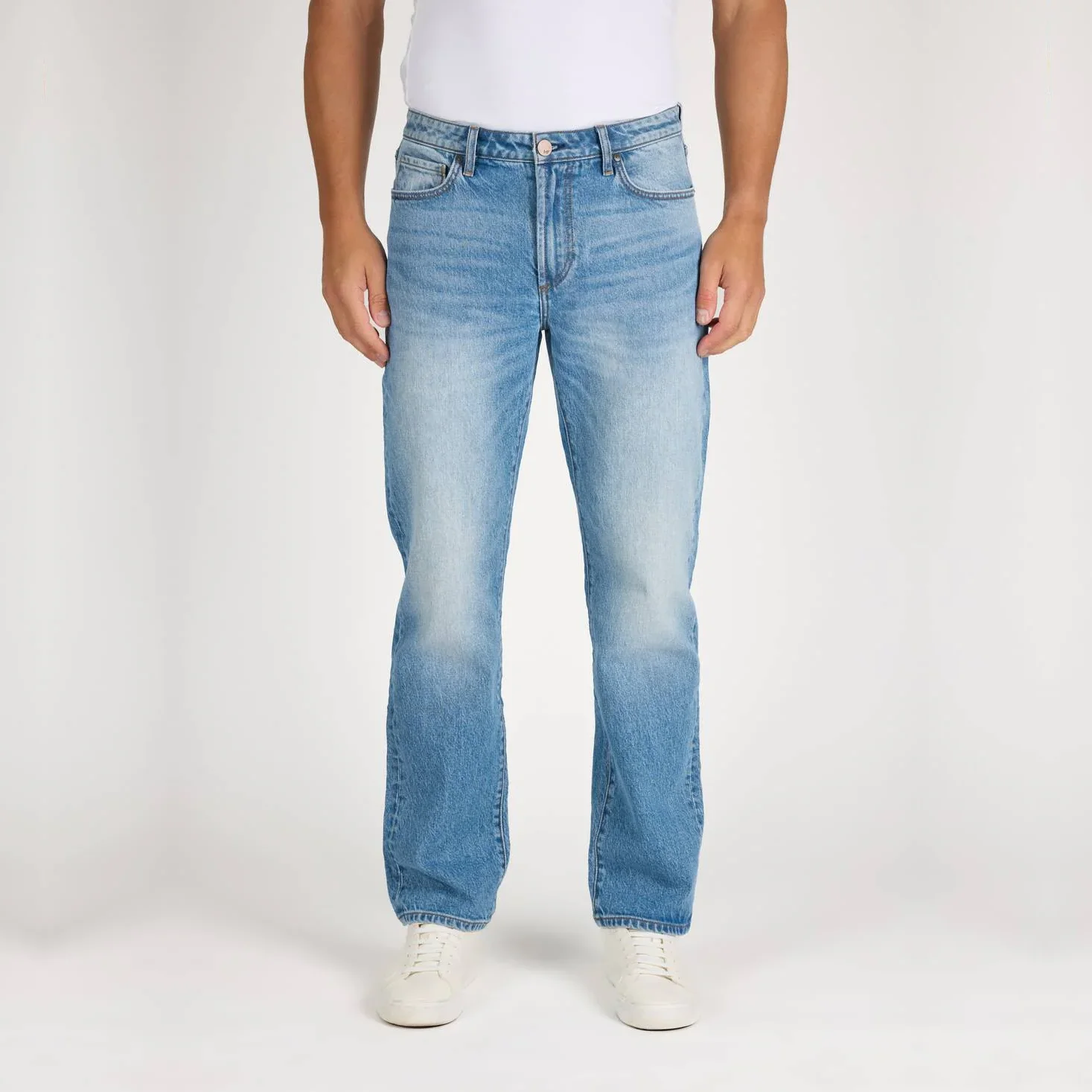 Monfrere - Caine Straight Leg Vintage Rigid Denim Jeans - 40