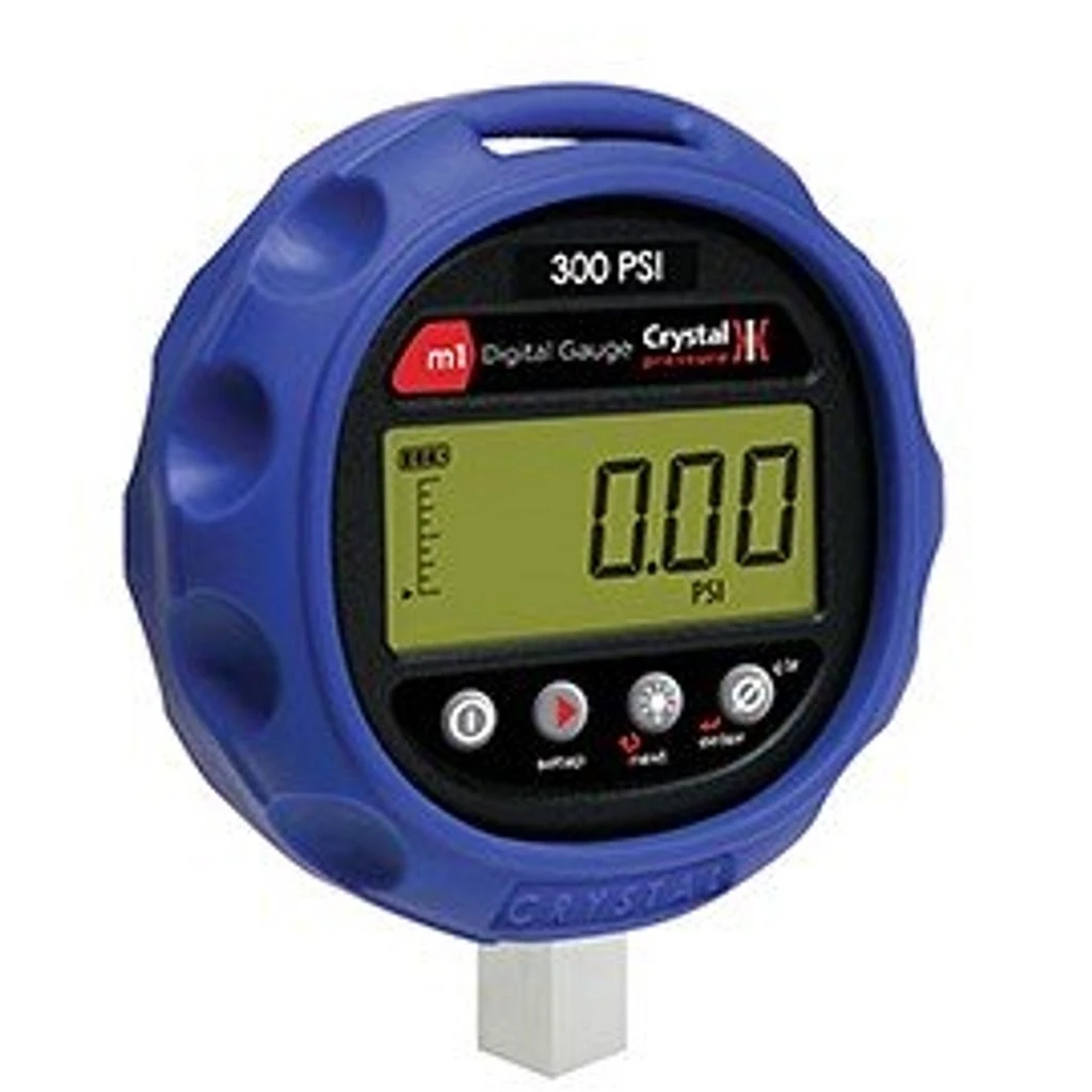 Ametek Crystal M1 Digital Pressure Gauge, 0 To 30 Kpsi