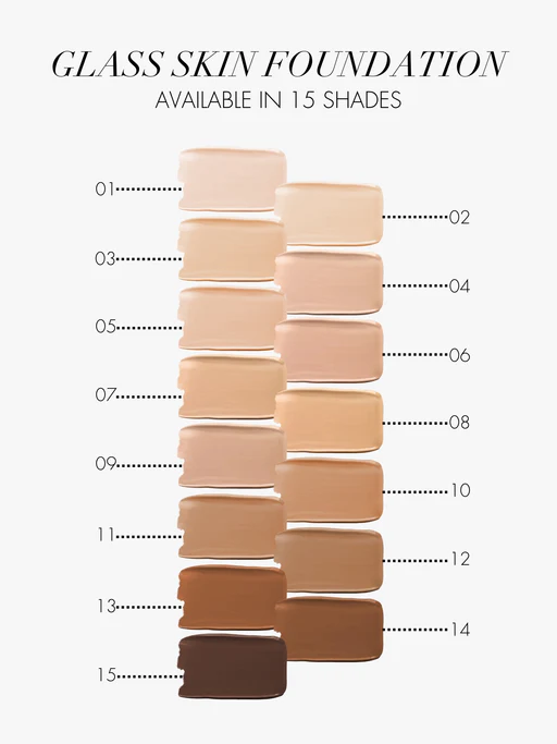Glass Skin Foundation - 01 Light C