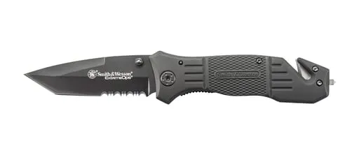 Smith & Wesson Swfr2s Sw Extreme Ops Drop Point 3.3" First Response Knife