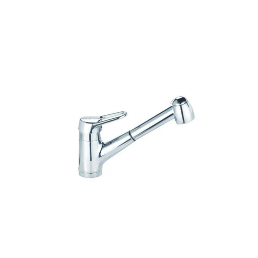 Blanco Classic Nouveau Pull Out Kitchen Faucet In Chrome