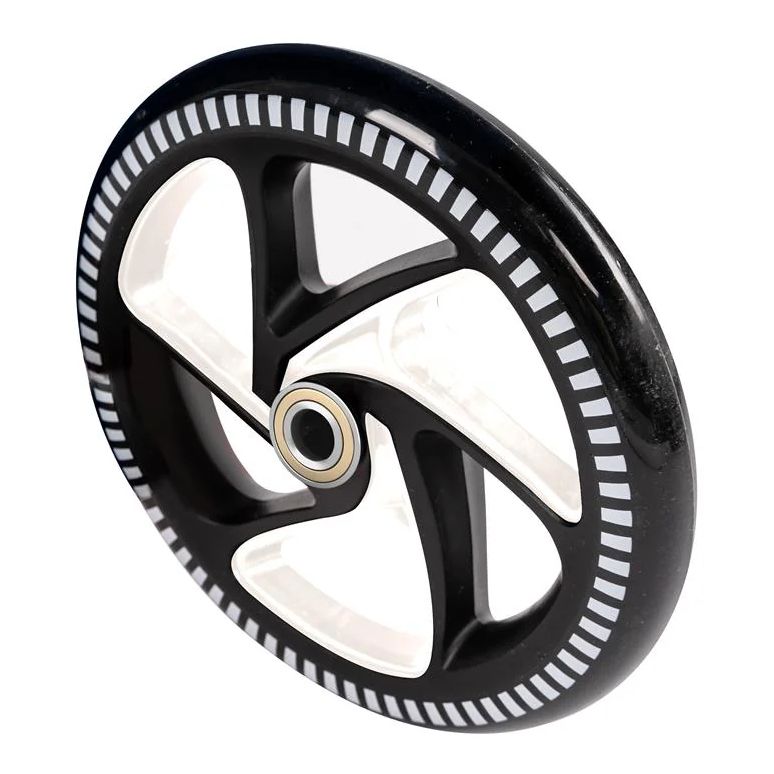 Metal Kick Scooter Wheels - Replacement Parts With Smooth And Durable Abec-7 Bearings, Works With Model: Hurtswh
