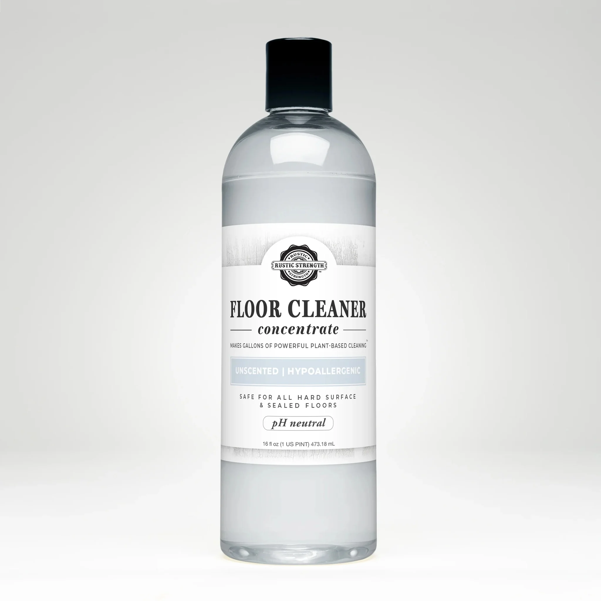 Floor Cleaner Concentrate | Unscented - 16oz With Flip Top Spout